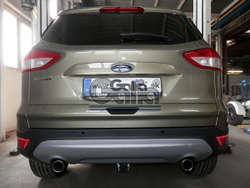 Фаркоп оцинкованный Galia F113A для Ford Kuga 2008-2013, 2013-(паспорт и сертификат в комплекте)(без электрики)