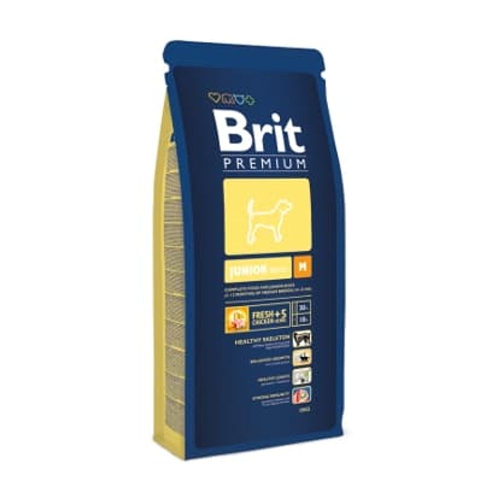 Brit Premium Junior M д/молодых собак Средних пород (2-12 мес) 1кг