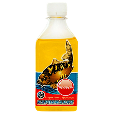 Аттрактант Концентрир. Карпомания 250мл с ароматом Кукурузы