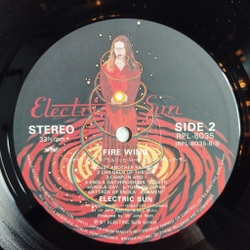 Винтажная виниловая пластинка LP Electric Sun Fire Wind (Japan 1981) (Obi)