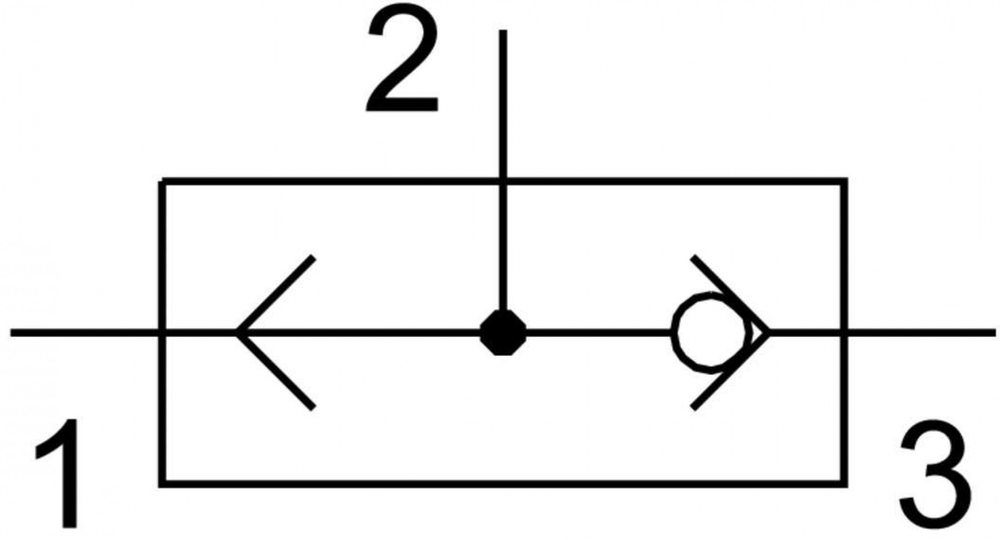 Элемент ИЛИ Festo OS-1/2