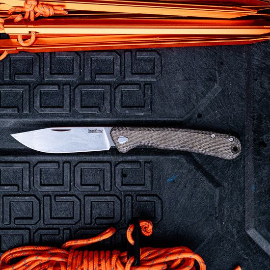 Складной нож KERSHAW Federalist 4320 c клинком из стали CPM-154, рукоять микарта