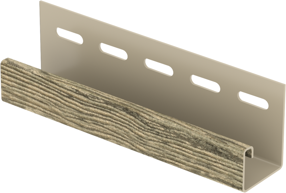 Джей планка Ю-Пласт Hokla Щепа Натуральный орех 3050мм