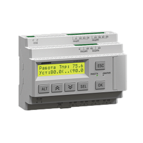 Блок автоматического управления котельной КТР-121.220.03.10 арт:79034 Контроллер для управления 3 потребителями в зависимой системе, питание 220В