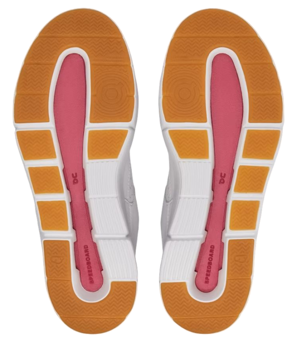 Женские кроссовки ON The Roger Clubhouse Women - white/rosewood