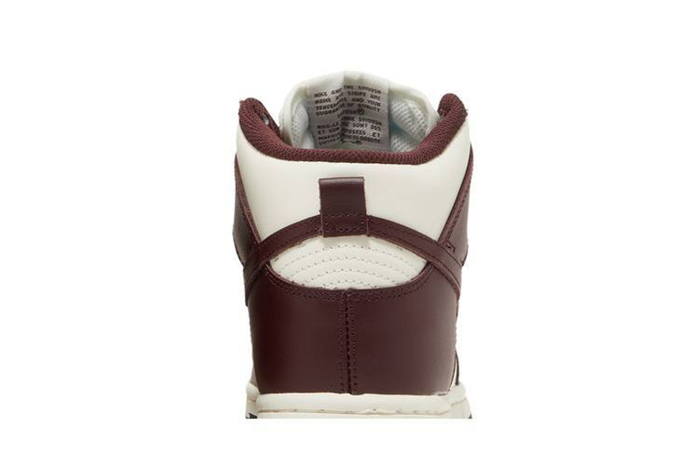 Кроссовки Nike Dunk Burgundy Crush (Женская размерная сетка)