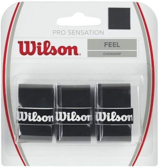 Овергрипы Wilson Pro Overgrip Sensation Black (3 шт.)