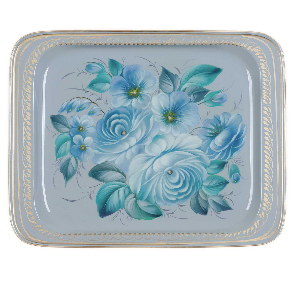 Zhostovo metal tray A13D21072597