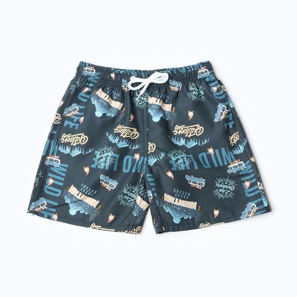 Купальные трусы детские "Горы" рост 134-140 (10) (KAFTAN)