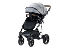 Коляска для новорожденных 2в1 Luxmom F1 (реверсивный блок)