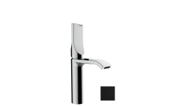 Bossini Apice смеситель для раковины 249 мм, донный клапан, цвет чёрный матовый