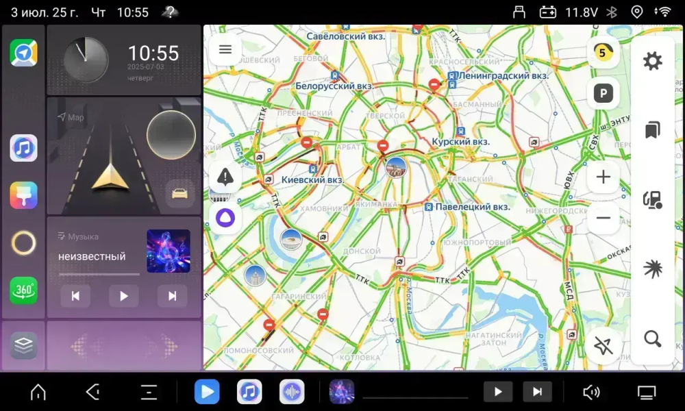 Магнитола для Lada Xray 2016+ - Carmedia OL-9064 (кнопки и крутилки) Android 13, TS20, 6+128Гб, CarPlay, 4G SIM-слот