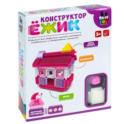 Конструктор пласт Ежик 58 дет ДОМ