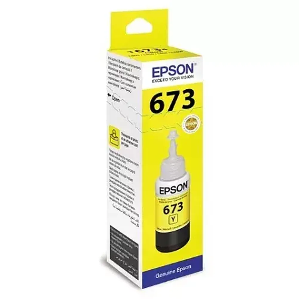 Контейнер с чернилами Epson C13T67344A L800 Yellow ink bottle 70ml