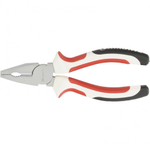 Плоскогубцы WHite Nickel, 160 мм, никелированные, трехкомпонентные рукоятки Matrix