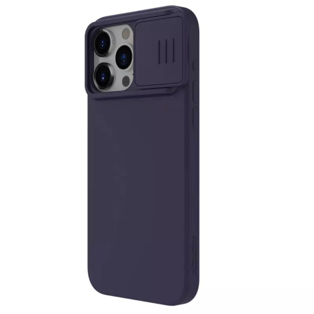 Накладка Nillkin CamShield Silky Silicone Case для iPhone 15 Pro