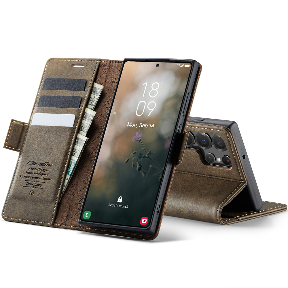 Чехол-книжка CaseMe RFiD Samsung Galaxy S22 Ultra