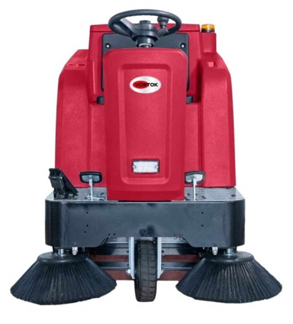 Машина подметальная VOSTOK SW1250 (Gel 48/72Ah) с сиденьем оператора HK-SW1250