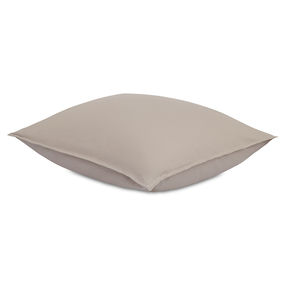 Набор наволочек изо льна и хлопка серо-бежевого цвета из коллекции essential, 70х70 см