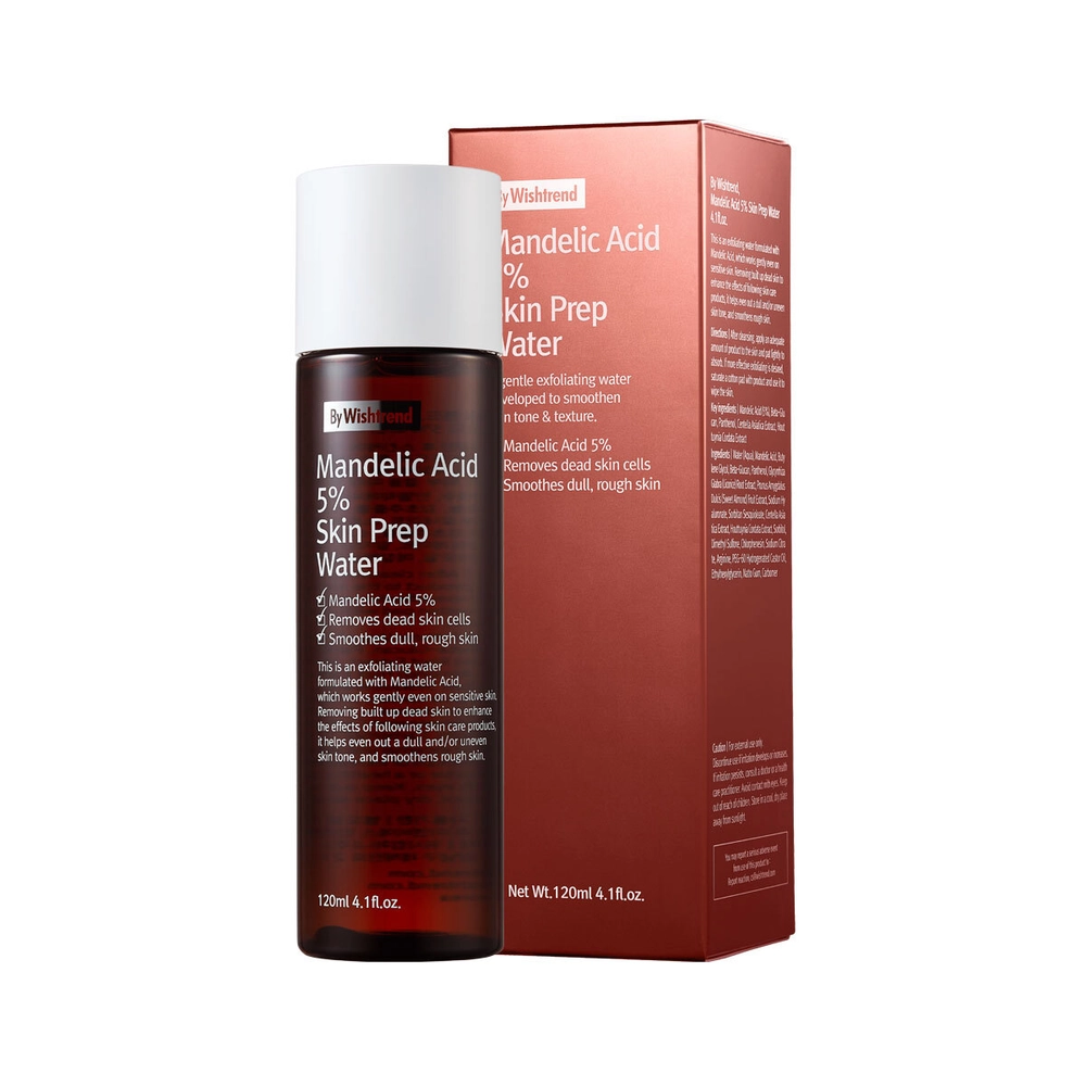 Тоник-эксфолиант By Wishtrend Mandelic Acid 5% Skin Prep Water с миндальной кислотой 120 мл