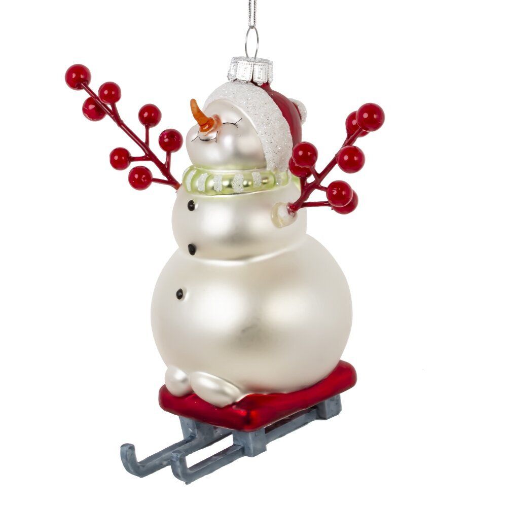 GAEM Украшение новогоднее "Снеговик", L11 W8 H14 см