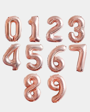 Шар фольгированный цифра  1шт 102см