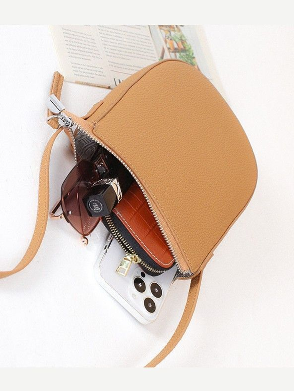 сумка женская натуральная кожа через плечо кросс боди маленькая