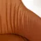 Лаунж кресло Sofia, экокожа терракот