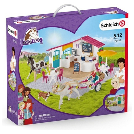 Фигурки Schleich 72158 Поездка в карете в кафе 72158/ игрушки для детей/животные