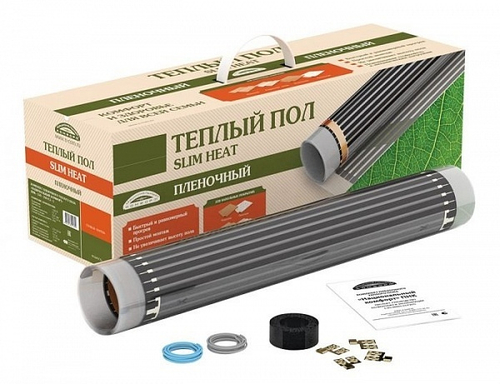 Комплект ПНК 220 Вт/кв.м - 10кв.м Пленочный теплый пол SLIM HEAT.