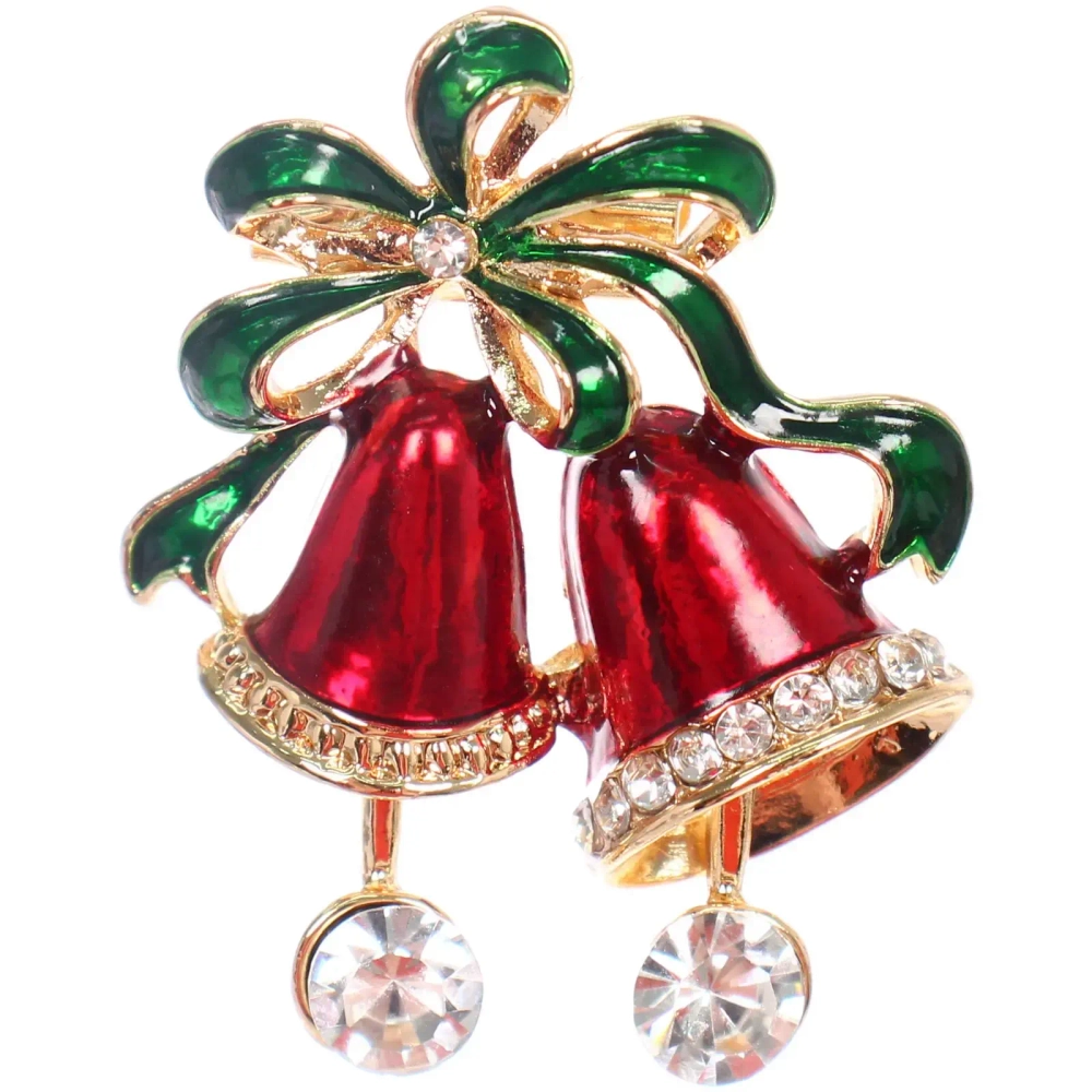 Брошь «Рождественское чудо - Колокольчики», 3,5см