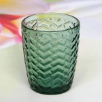 Стакан низкий 300мл «Emerald» Волна