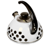 Чайник сталь, эмал, 2.5 л, свист, руч консоль, Рубин, С2322, бел, T04/25/03/02/ 04/ 05/ 08/ 21/ 28