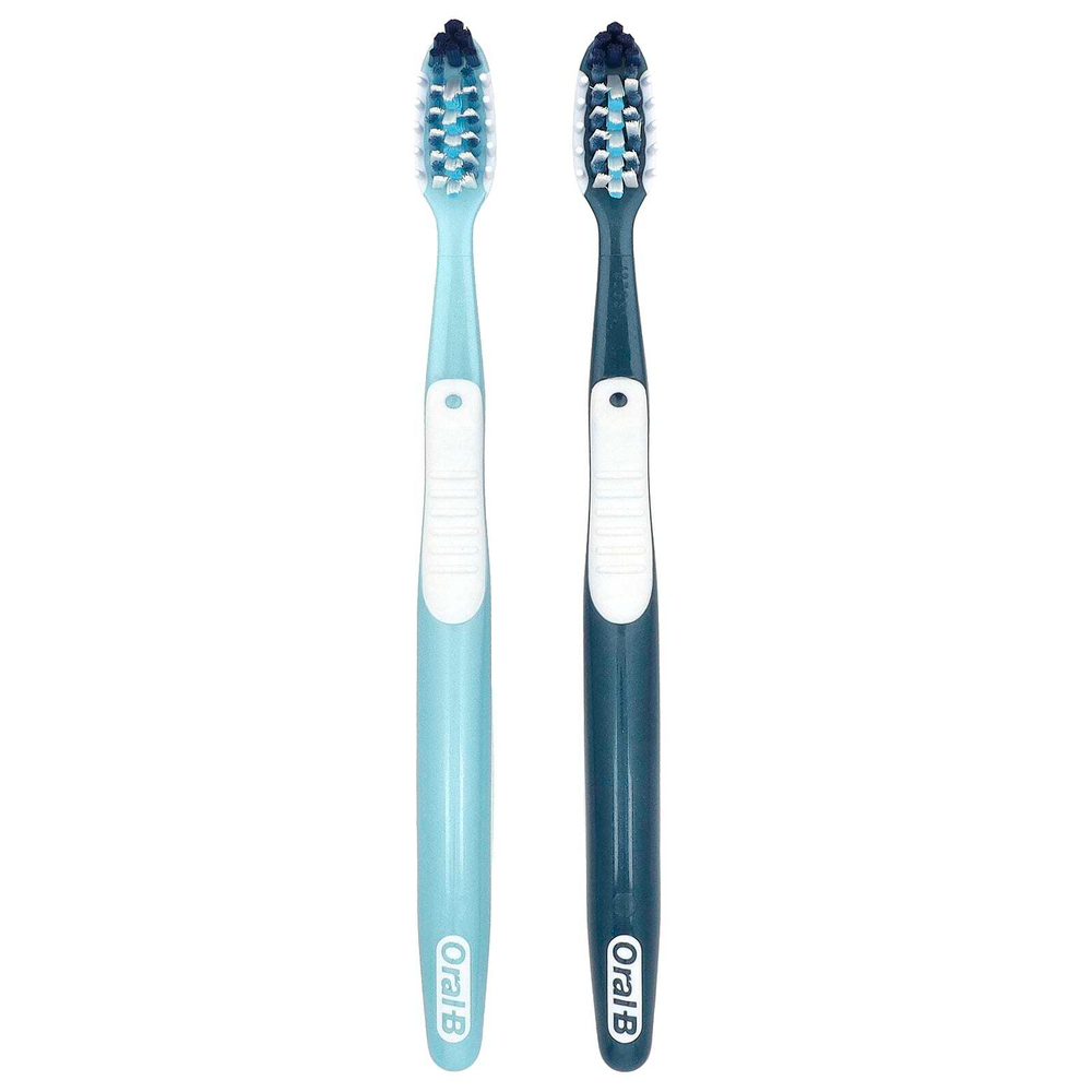 Oral-B, зубная щетка Multi-In-One™, средняя, 2 шт. в упаковке
