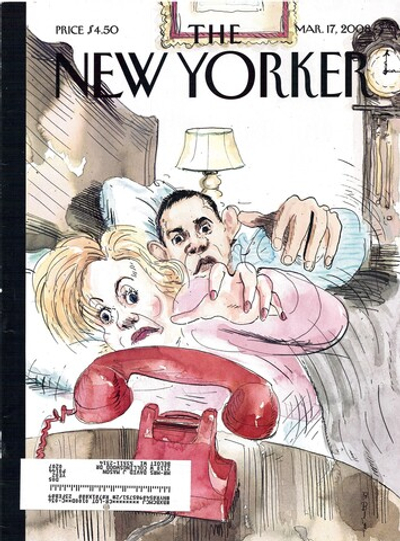 Журнал The New Yorker 17-03-2008, обложка