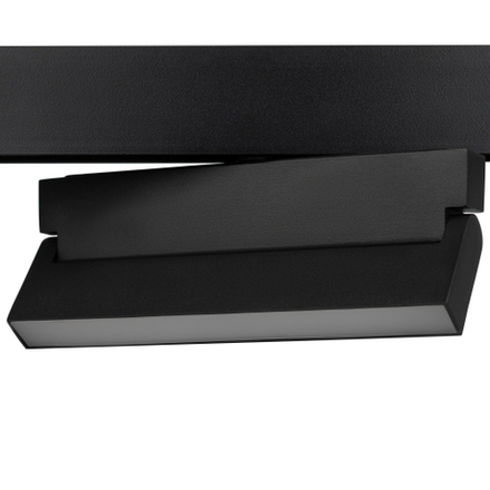 Магнитный трековый светильник ЭРА TRM20-2-22-12W3K BK светодиодный 12Вт 3000К черный