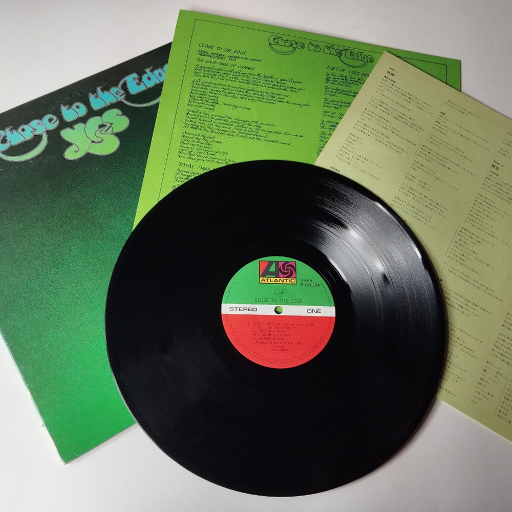 Винтажная виниловая пластинка LP Yes Close To The Edge (Japan 1976) (No Obi) I Get Up I Get Down