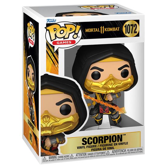 Фигурка Funko POP! Games Mortal Kombat 11 Fatality Scorpion (1072) 80305 / Фигурка Фанко ПОП! по мотивам игры "Мортал Комбат 11", Скорпион