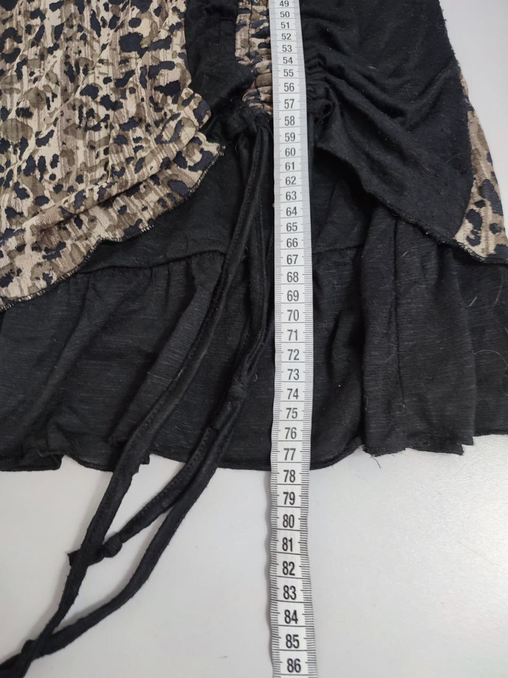 Топ-туника Etam комбинированный 46 размер