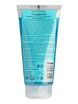 Compliment Кислородный освежающий гель для умывания 3 в 1 для нормальной и комбинированной кожи