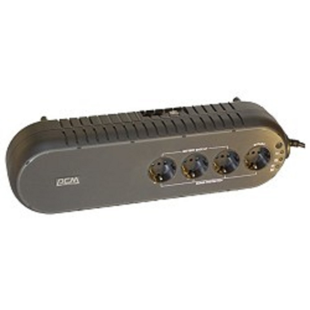 Источник бесперебойного питания PowerCom WOW-1000U ИБП (OffLine, 1000VA / 500W, Tower, 4xEURO, USB) (78235)