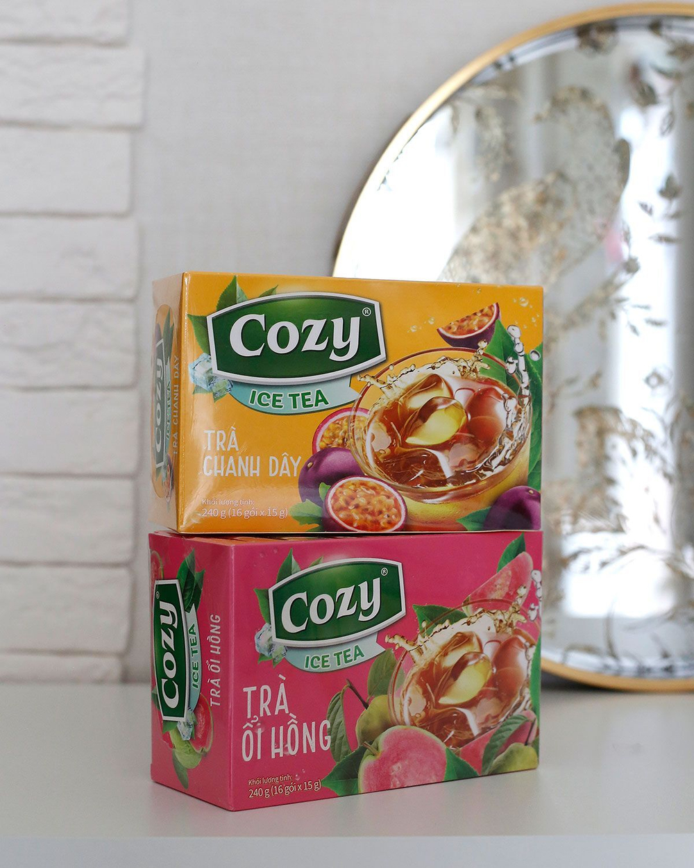 Чай COZY растворимый со вкусом ГУАВА, 240 г