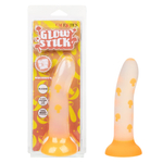 Светящийся в темноте фаллоимитатор Glow Stick Mushroom (Цвет: белый)