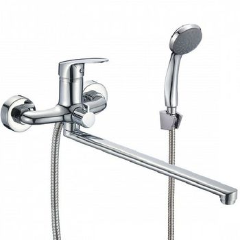 Смеситель для ванны с длинным изливом Simp, Milardo, SIMSB02M10