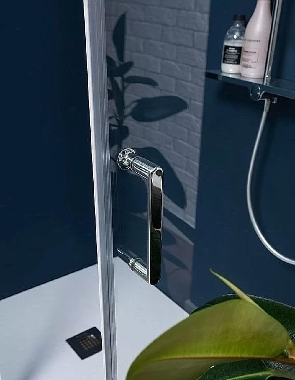 Душевая дверь Aquanet Cinetic AE12-N-90H190U-CT 90 стекло прозрачное/профиль хром