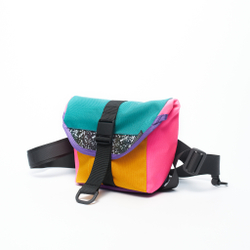 Поясная сумка Belt Bag Expert ярко-розовый/мятный/желтый