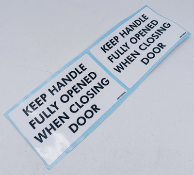 Плакард VKS777EXT044