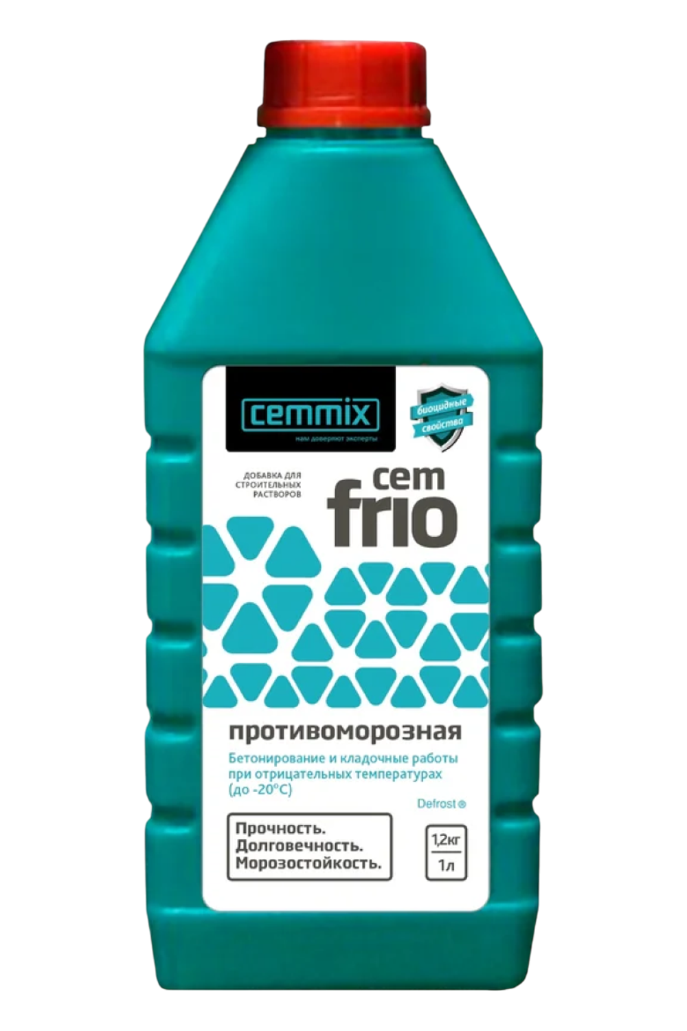 Добавка "Cemfrio" противоморозная "CEMMIX" 1л