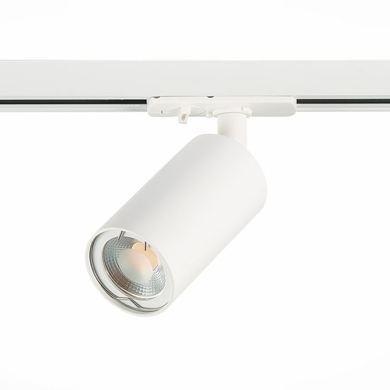 ST300.506.01.1 Св-к трек. Белый GU10 1*50W  IP20 L100xW54xH142 220V Без ламп BASE