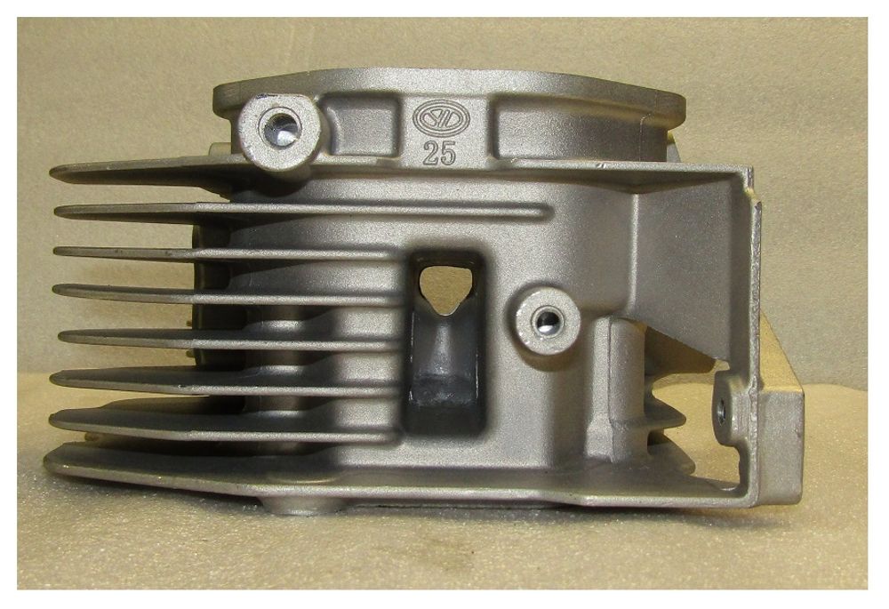 Головка блока цилиндра бензинового двигателя (седла+втулки) S460/LB190/Cylinder head comp